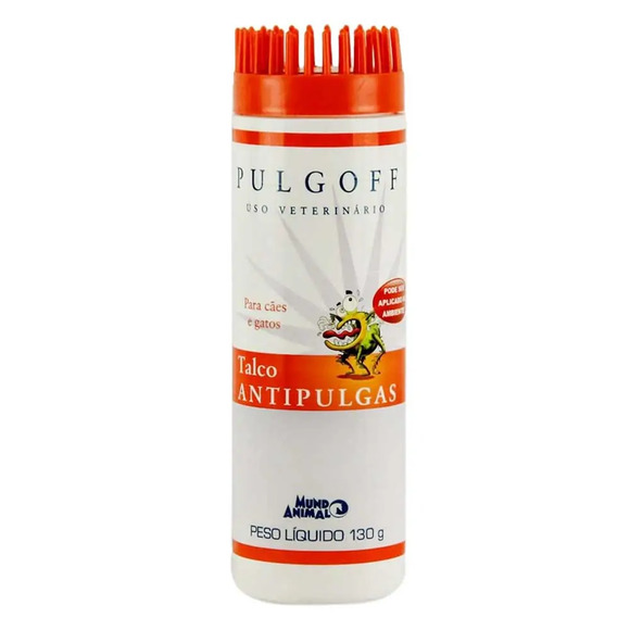 Pulgoff Talco Antipulgas 130g - Mundo Animal 130 g