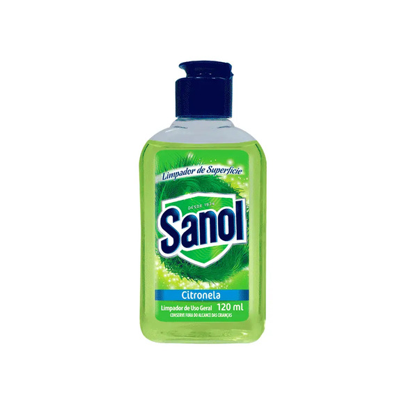 Limpador de Superfície Sanol Citronela 120 ml
