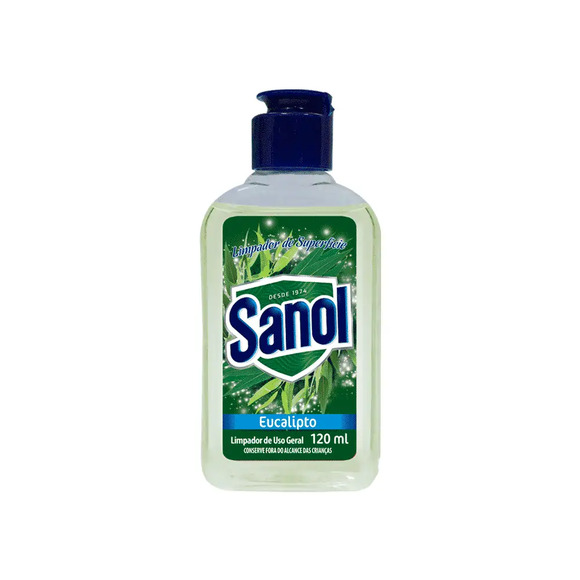 Limpador de Superfície Sanol Eucalipto 120 ml