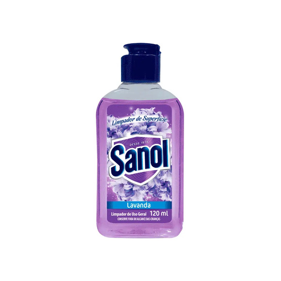 Limpador de Superfície Sanol Lavanda 120 ml