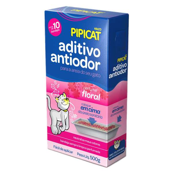 Aditivo Antiodor Pipicat Floral 500g
