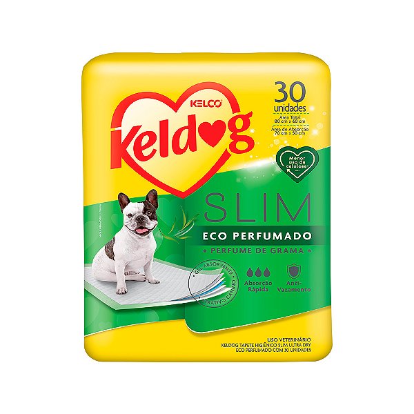 Tapete Hig. Keldog Eco Perfumado 30uni