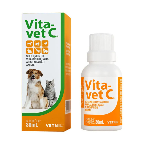 Suplemento Vita Vet C Vetnil 30 ml