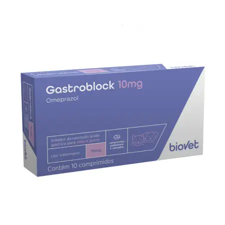 Gastroblock 10mg (caixa Fechada Com 1 Cartela)