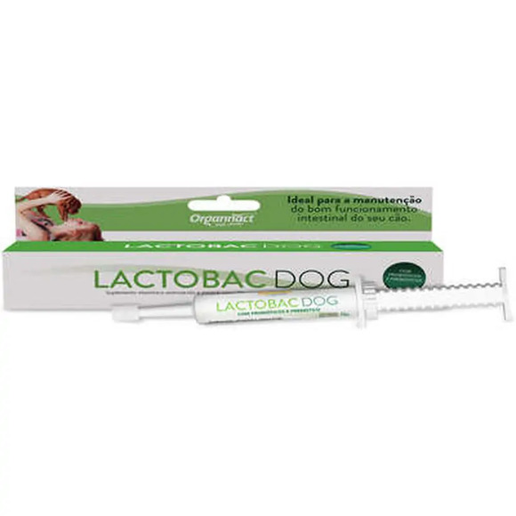 Lactobac Dog Organnact Suplemento Vitamínico 13 ml