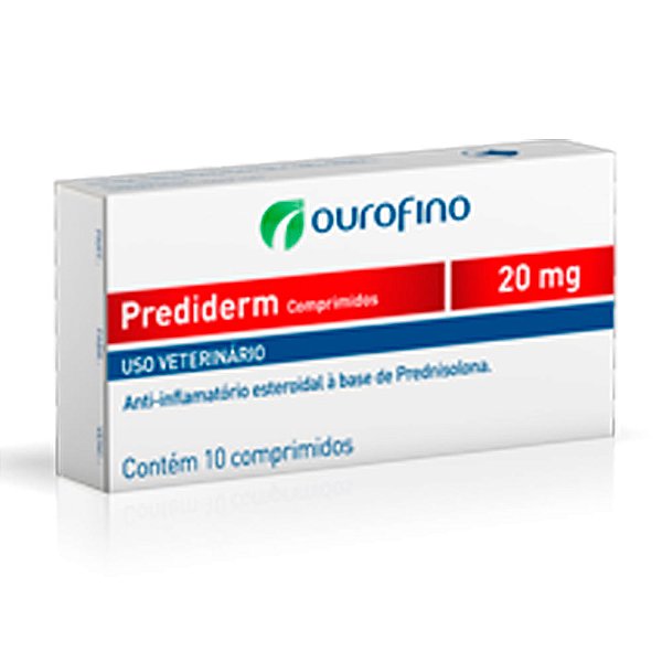 Prediderm 20mg com 10 Comp