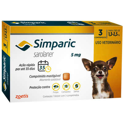 Granel Simparic 1,3 - 2,5kg 1 Comp (uma Dose)