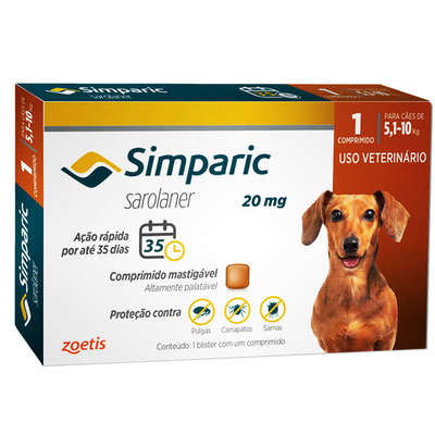 Simparic 5,1 - 10kg Com 1 Comp