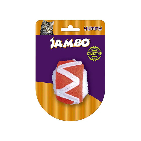 Brinquedo Yummy Gato Sushi Jambo Único