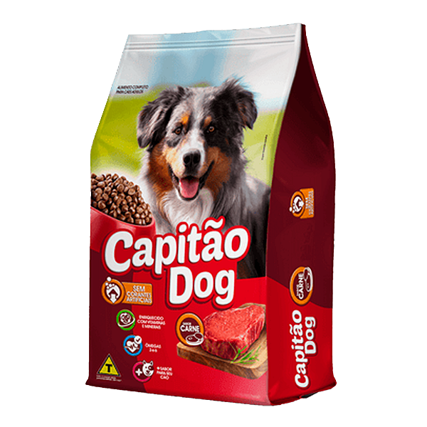 Capitao Dog Sabor Carne 20kg
