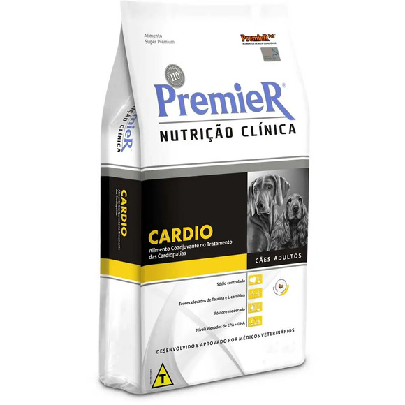Ração Premier Cães Nutrição Clínica Cardio 2 kg