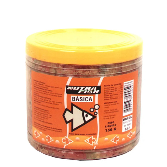 Ração Básica Nutrafish Nutravit 150 g