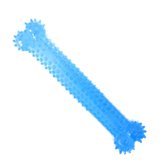 Brinquedo Dental Bone Azul Menta Odontopet Até 22 kg