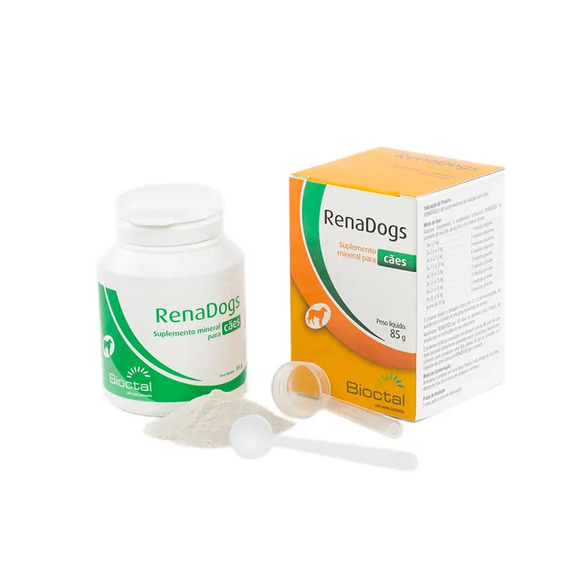 Suplemento Mineral RenaDogs Bioctal 85 g