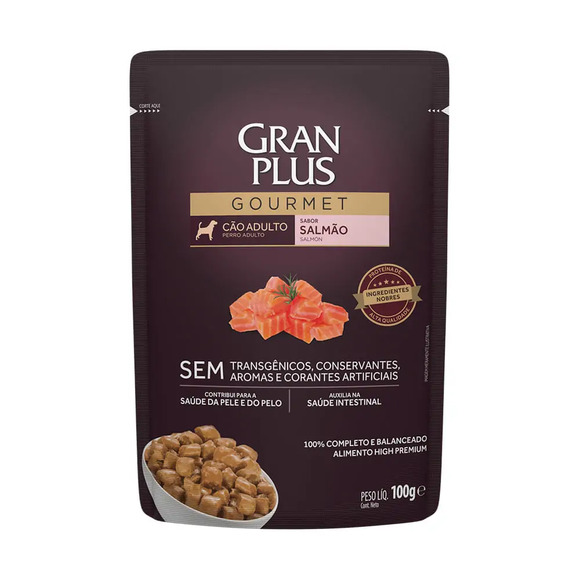 Sache Gran Plus Cao Menu Ad Sal 100g