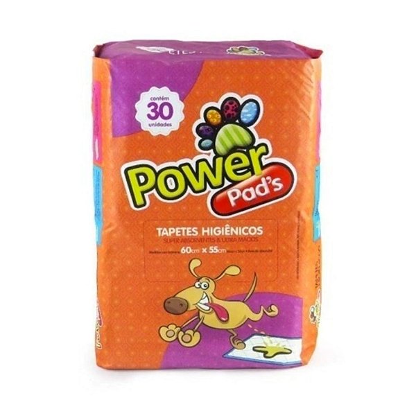 Tapete Higiênico Power Pads 30 Unidades