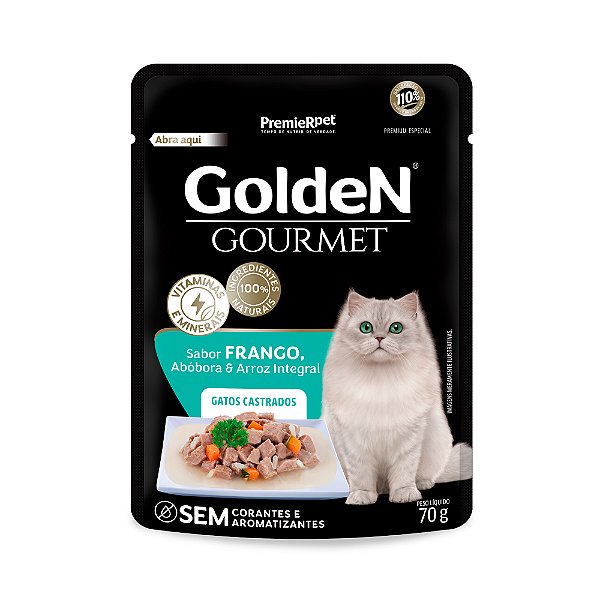 Sache Golden Gourmet Gato Ad Cast Fgo 70g