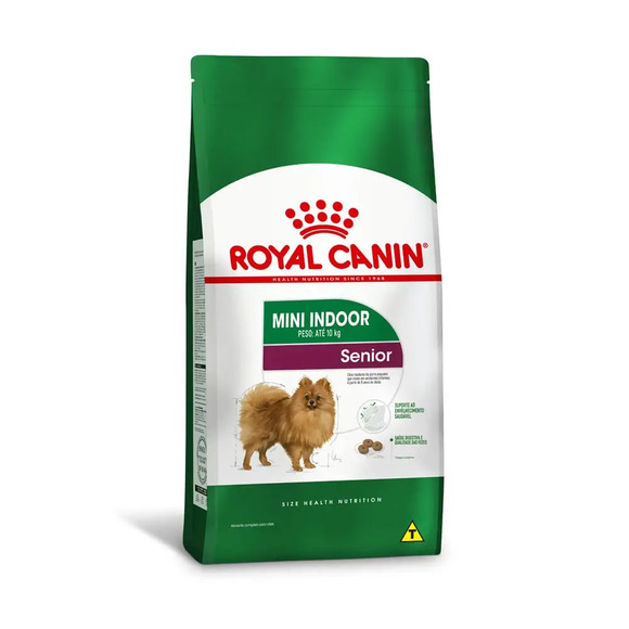 Ração Royal Canin Mini Indoor Cães Idosos 7,5kg