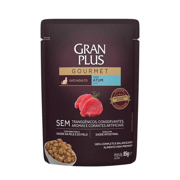 Sache Gran Plus Gato Ad Atum 85g