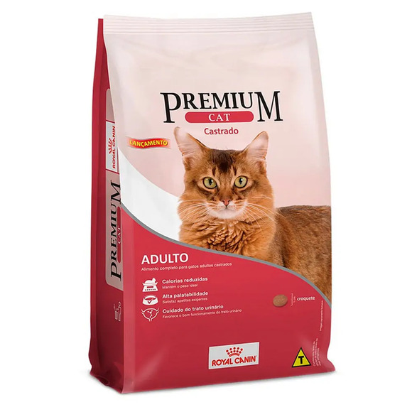 Ração Royal Canin Premium Gatos Adultos Castrados 1kg