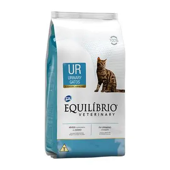 Ração Equilíbrio Veterinary Urinary Gatos Adultos 2 kg