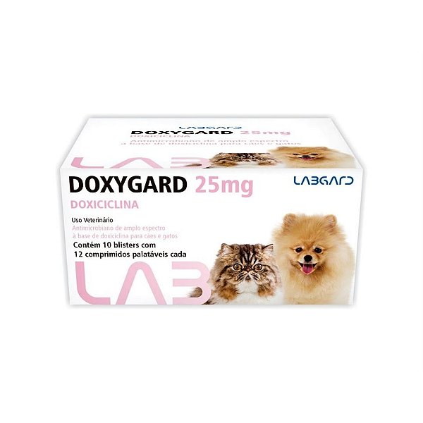 Doxygard 25 mg Blister com12 Comprimidos