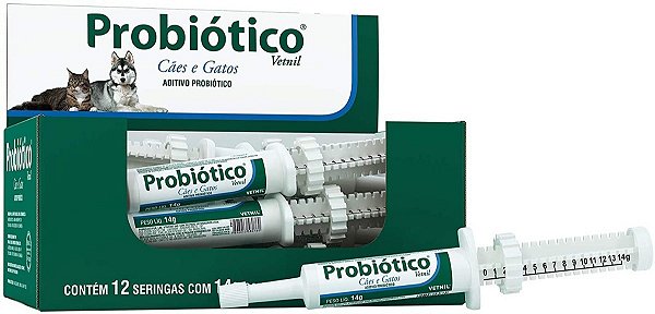Probiotico Vetnil Caes E Gatos 14gr