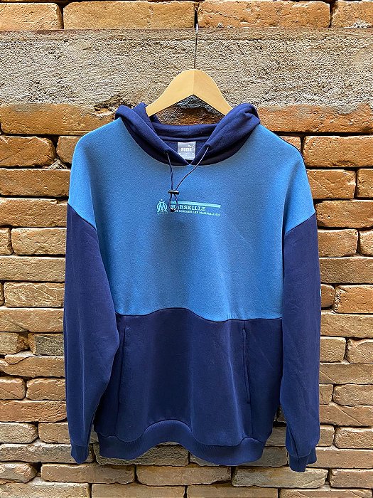 MOLETOM PUMA OLYMPIQUE DE MARSEILLE STRIPE