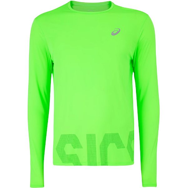 CAMISETA ASICS RUNNING LOGO 3M GREEN