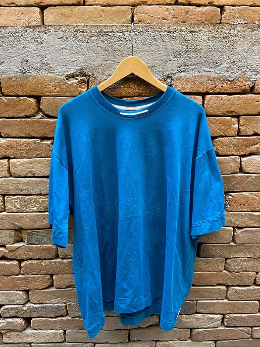 CAMISETA E. STUDIO OVERSIZED TURQUESA