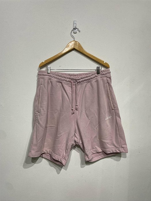 SHORTS LEVIS MOLETOM LIGHT PINK