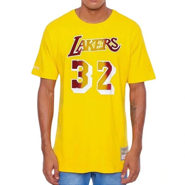CAMISETA MITCHELL & NESS LAKERS MAGIC JOHNSON 32
