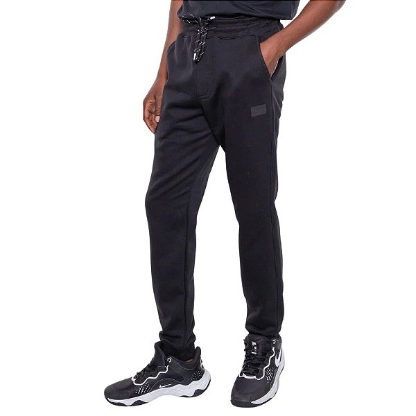 CALÇA MOLETOM AND1 PRETA
