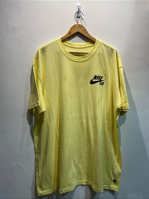 CAMISETA NIKE SB LOGO YELLOW