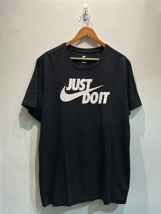 CAMISETA NIKE JUST DO IT BLACK