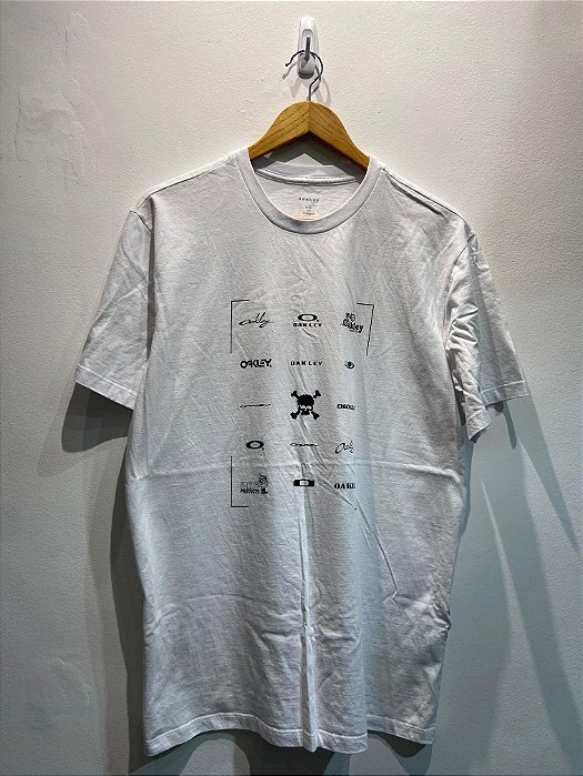 CAMISETA OAKLEY LOGOMANIA WHITE
