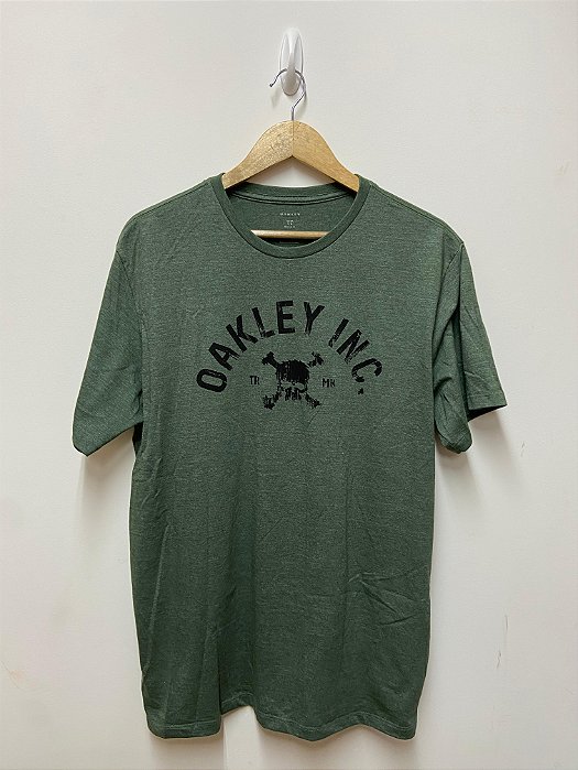 CAMISETA OAKLEY SKULL EMERALD