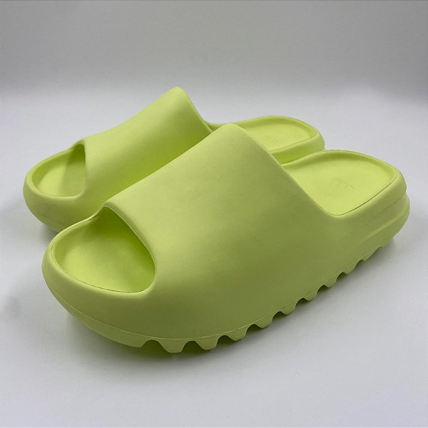 ADIDAS YEEZY SLIDE GLOW GREEN