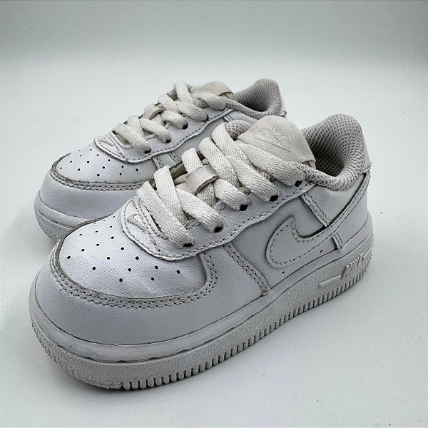 NIKE AIR FORCE 1 TRIPLE WHITE (TD)