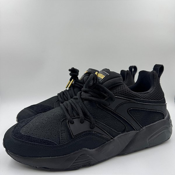 PUMA BLAZE OF GLORY PREMIUM BLACK TEAM GOLD