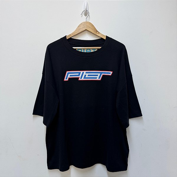 CAMISETA PIET LOGO BLACK