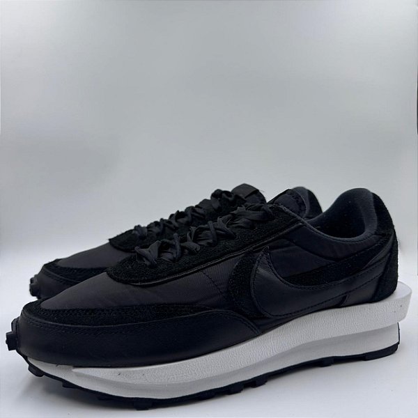 NIKE LD WAFFLE SACAI BLACK NYLON