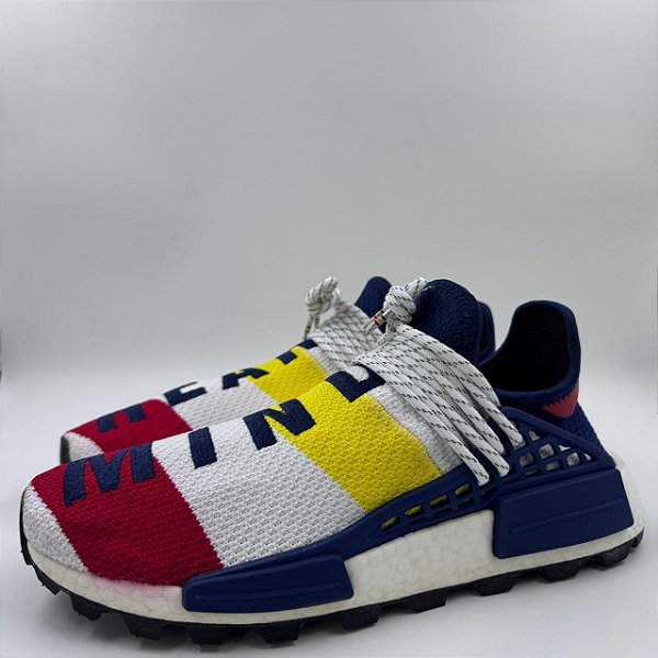 ADIDAS NMD HU PHARRELL X BILLIONAIRE BOYS CLUB MULTI-COLOR