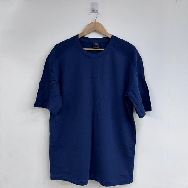 CAMISETA OAKLEY DUAL FRENCH TERRY MARINHO