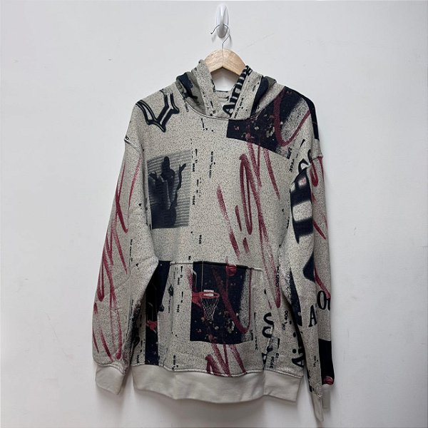 MOLETOM JORDAN HERITAGE KNIT CREAM