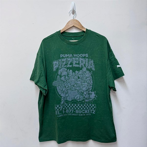 CAMISETA PUMA HOOPS X TARTARUGAS NINJAS