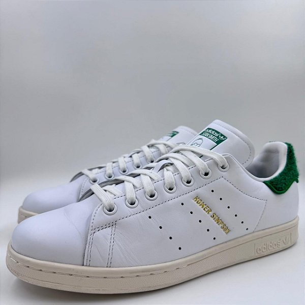 HOMER SIMPSONS X ADIDAS STAN SMITH CLOUD WHITE GREEN