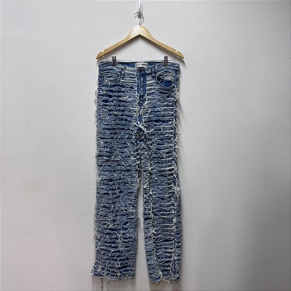 FASHION NOVA COURTSIDE DEUX STRETCH STRAIGHT LEG JEANS