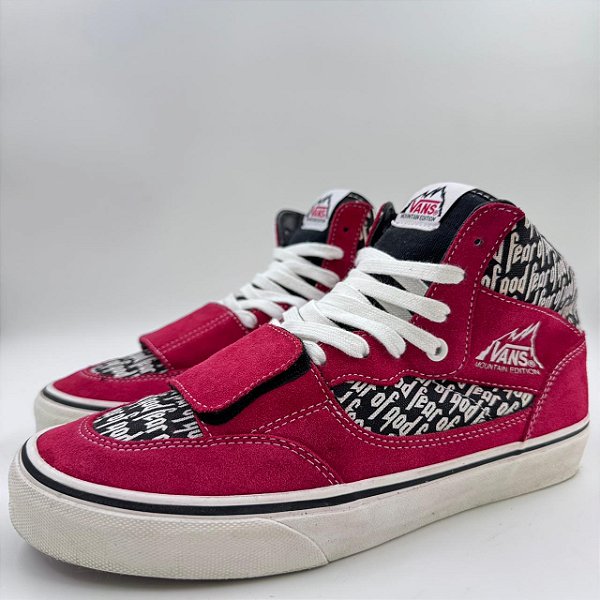 FEAR OF GOD X VANS MOUNTAIN EDITION RED