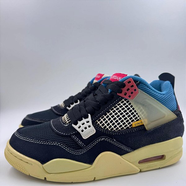 JORDAN 4 RETRO UNION OFF NOIR